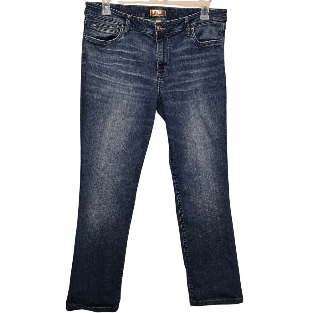 Kut from the Kloth Catherine Boyfriend jean sz 14 dark wash